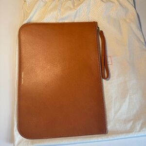 Mansur Gavriel Tan Leather Pouch
